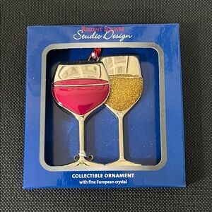 Wine Glass Ornament